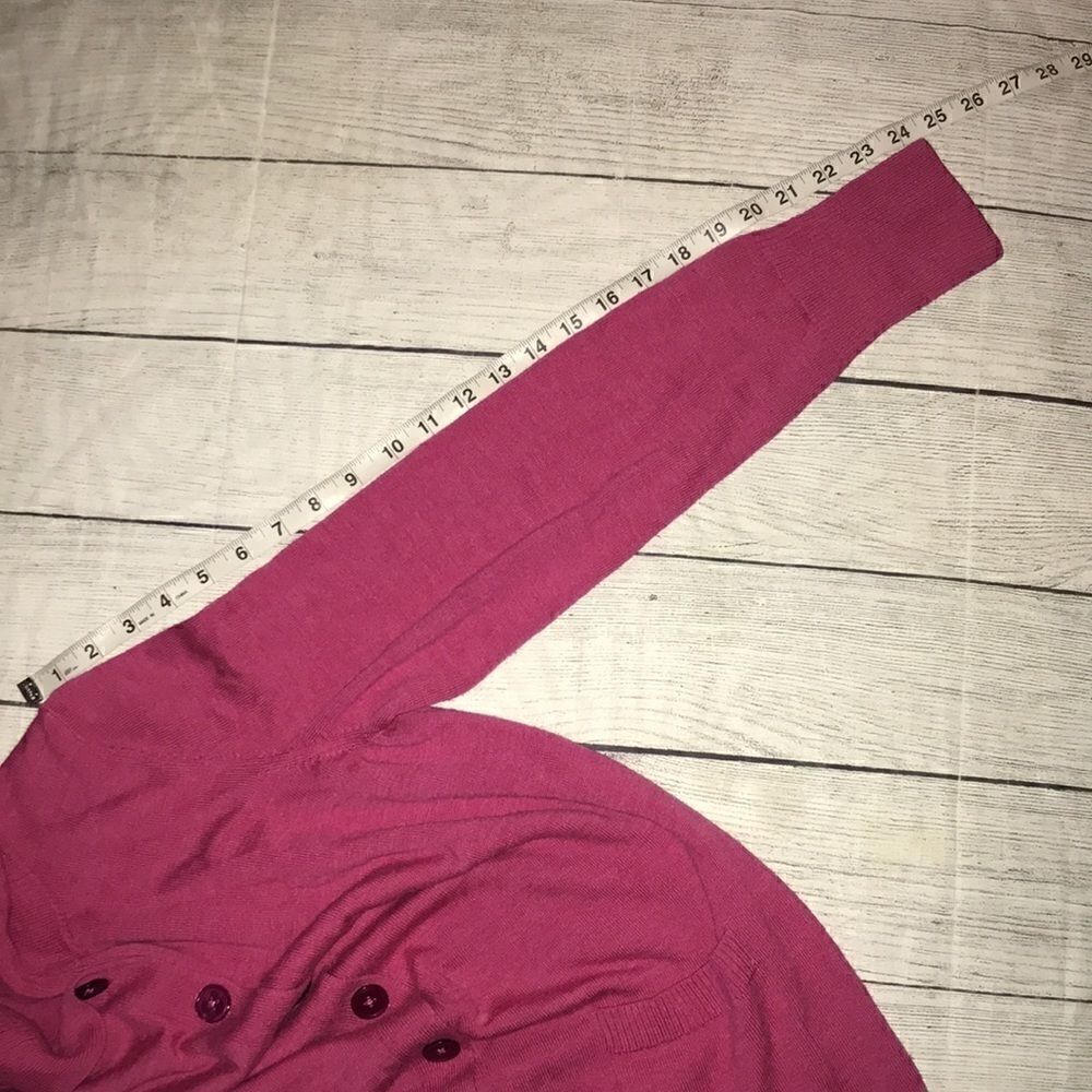 Talbots Merino Wool Button Front Cardigan Sweater - Picture 7 of 8